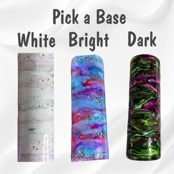 We Design Together Custom Epoxy Tumbler With Name or Saying - Picture 3 of 13